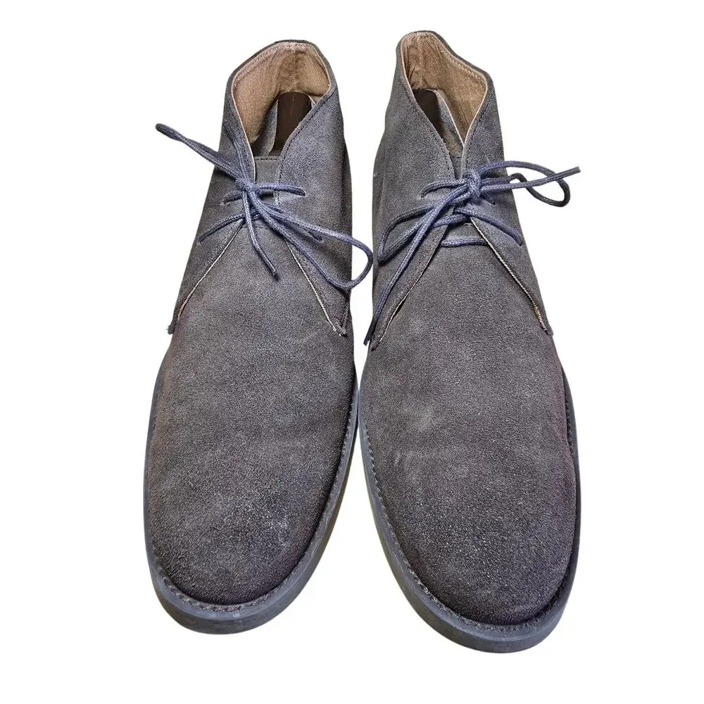 Banana Republic Suede Chukka Boot, Dark Brown US Size 11 Excellent Condition